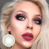 Lentilles de contact colorées DNA Taylor Green Grey